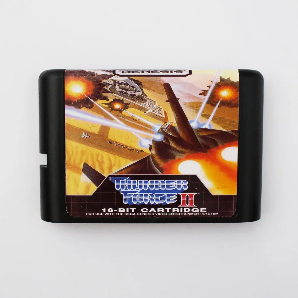 Сила грома II 16 бит MD игровая карта для Sega Mega Drive Genesis|thunder force|16 bitmd game |