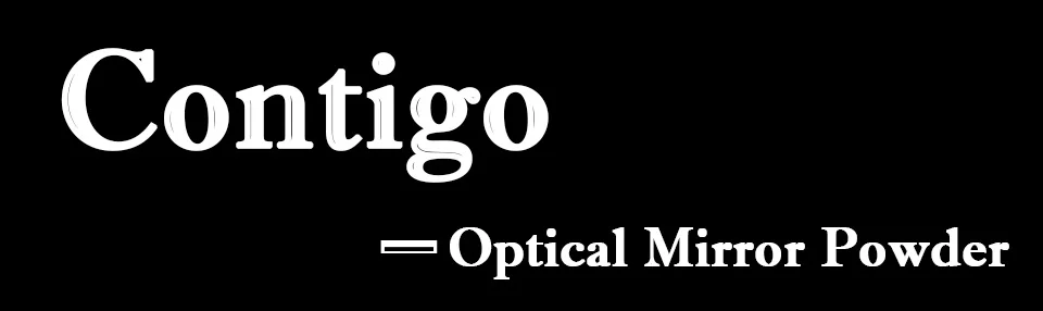 CONTIGO, оптическое зеркало, хромированная пудра для ногтей, украшения, блестящий блеск для ногтей, блестящая Звезда, блестки для ногтей, пигмент для ногтей