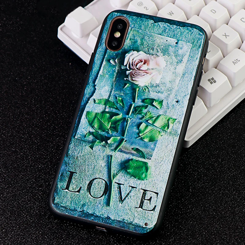 Новые модные чехлы для телефонов iPhone 6 s 7 8 Plus X XS MAX XR мягкий силиконовый чехол из