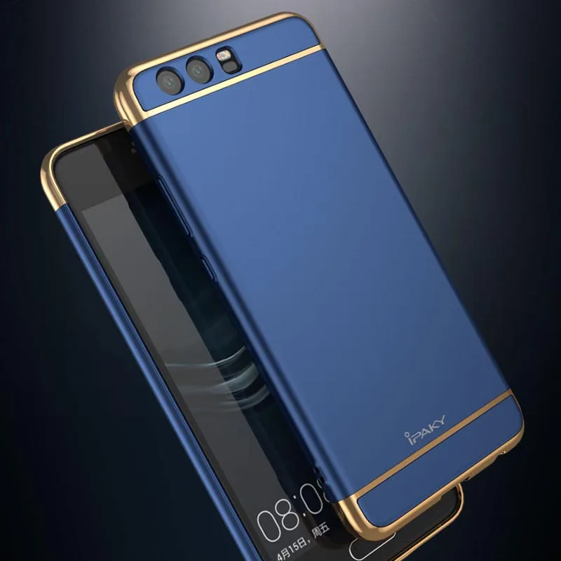 IPaky бренд для Huawei P10 гальваническим 3-в-1 предмет Жесткий телефона чехол крышка