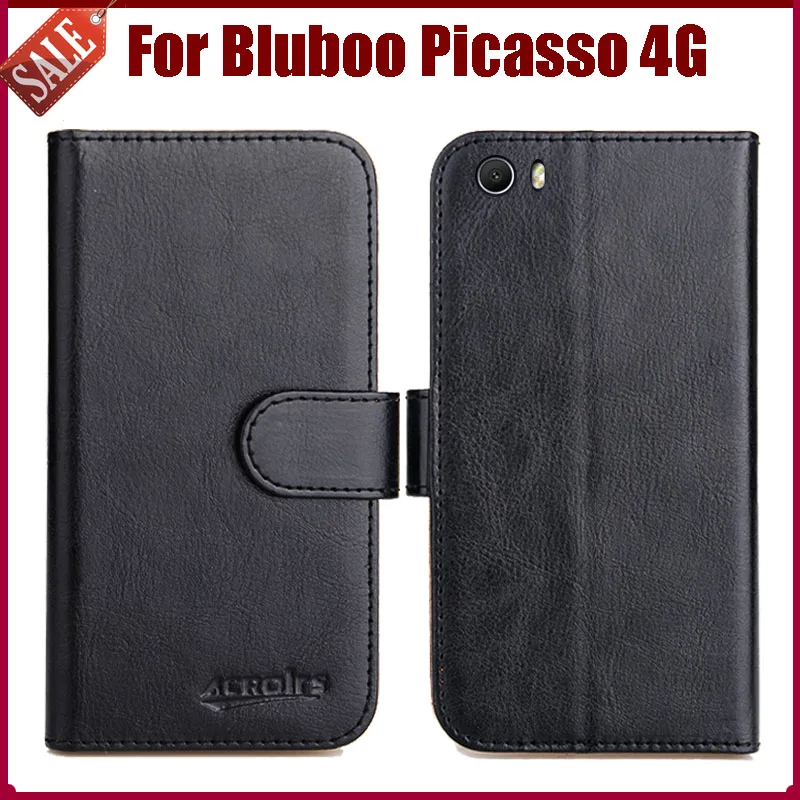 Чехол Bluboo Picasso 4G Новое поступление 6 видов цветов высококачественный кожаный