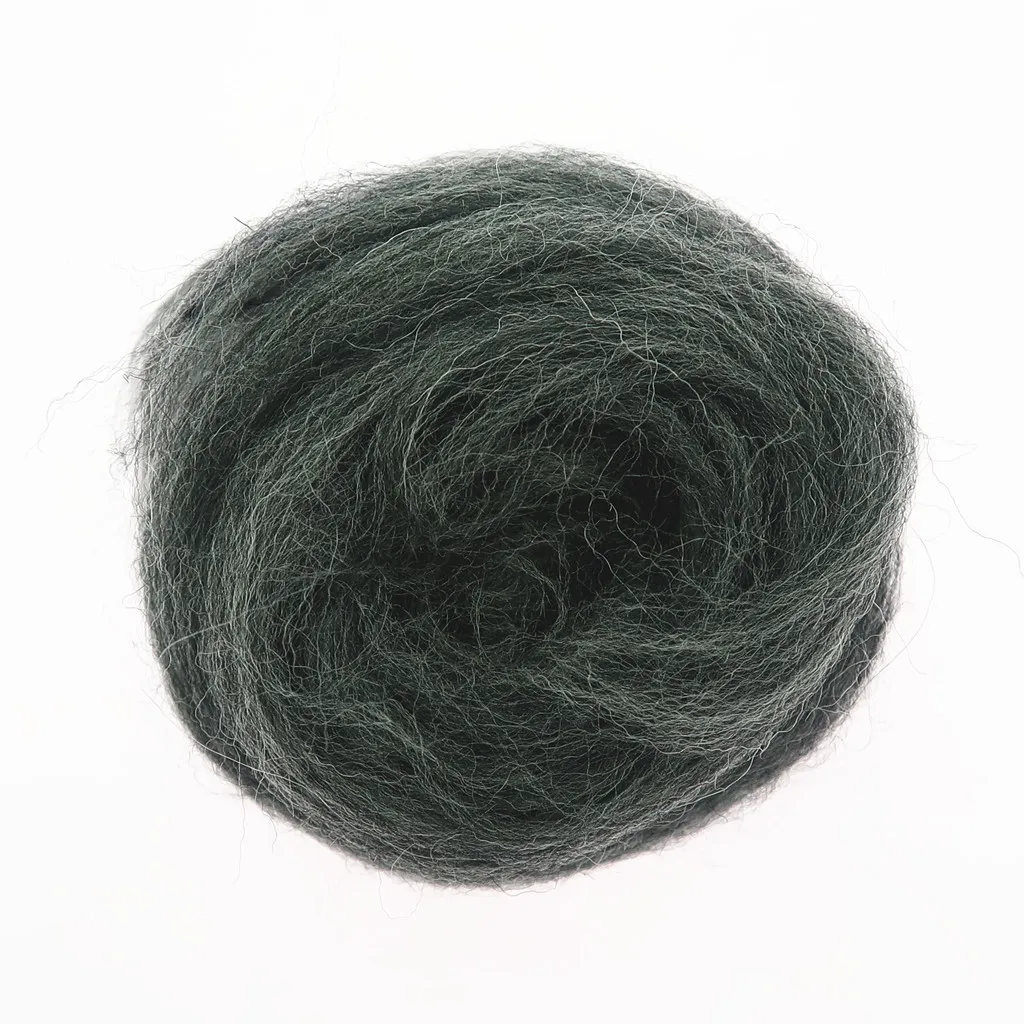 50/100g/ Basic Color Series Wool Fibre Flower Animal Wool Felting Handmade Spinning DIY Craft Materials Tool Felt Felt Fabric