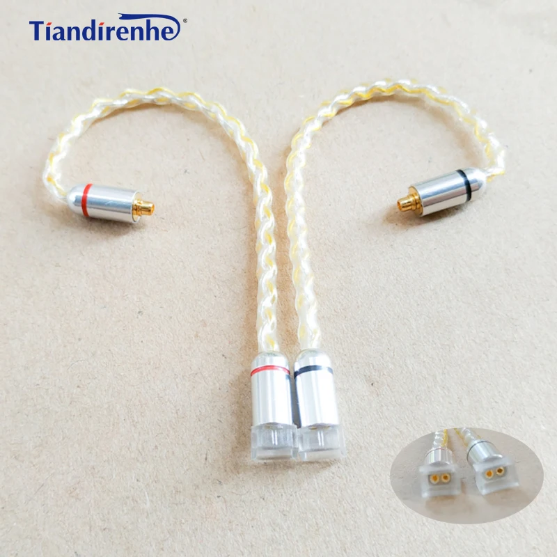 0.78mm 2 pin Female to MMCX Male Earphone Headset Cable Adapter for shure SE215 SE535 SE846 ATH IM series | Электроника