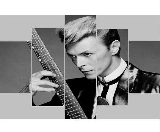 Glamrock Поп Большой На Холст Масляной Живописи Главная Наклейка |