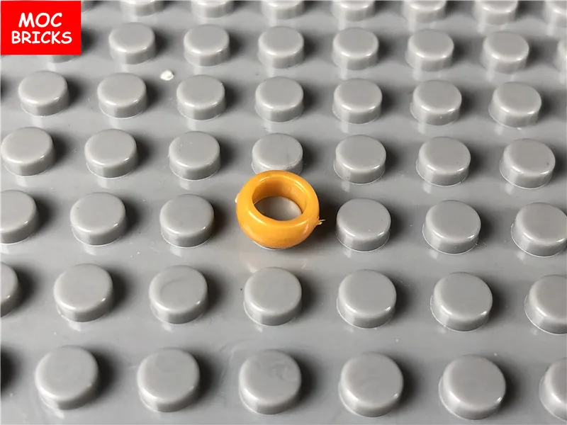 12pcs/lot MOC Bricks Utensil Ring 1 x - fit with 11010 Educational Building Blocks DIY Toys kids Xmas gifts | Игрушки и хобби