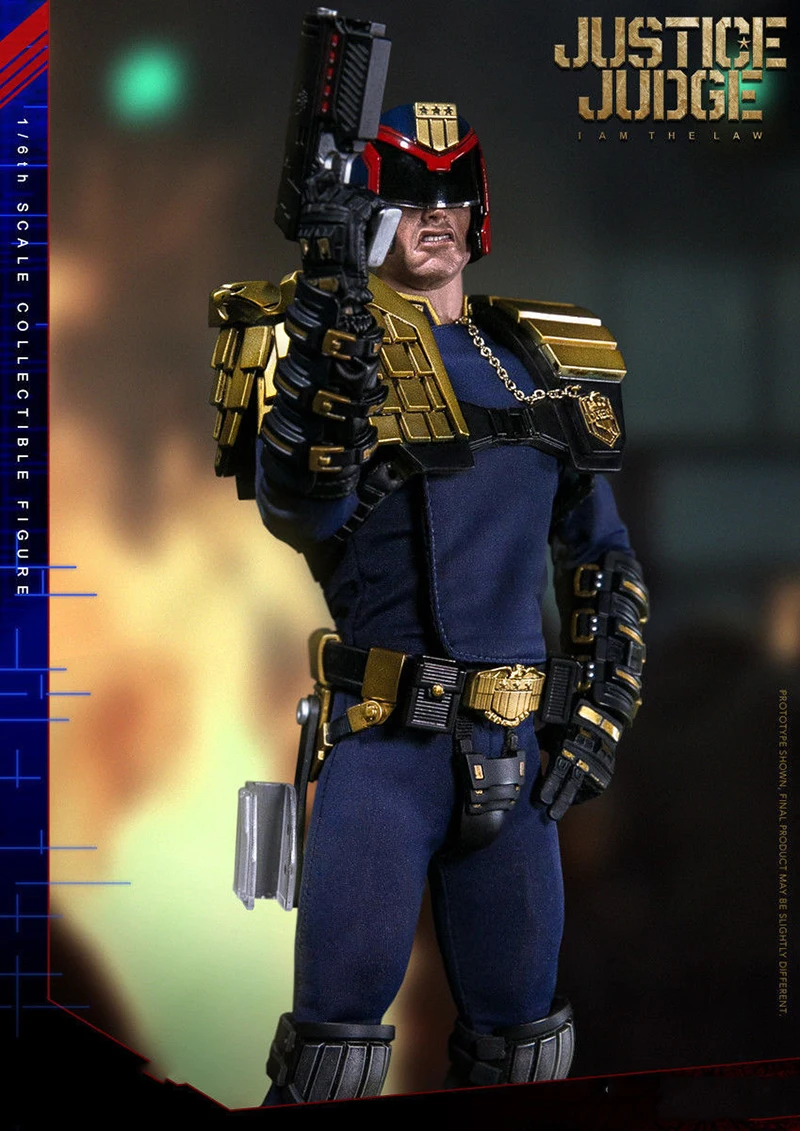 VM-023 1/6 коллекционный полный набор JUSTICE JUDGE Dredd полицейский фигурка модель с двумя головками для фанатов Коллекция подарков