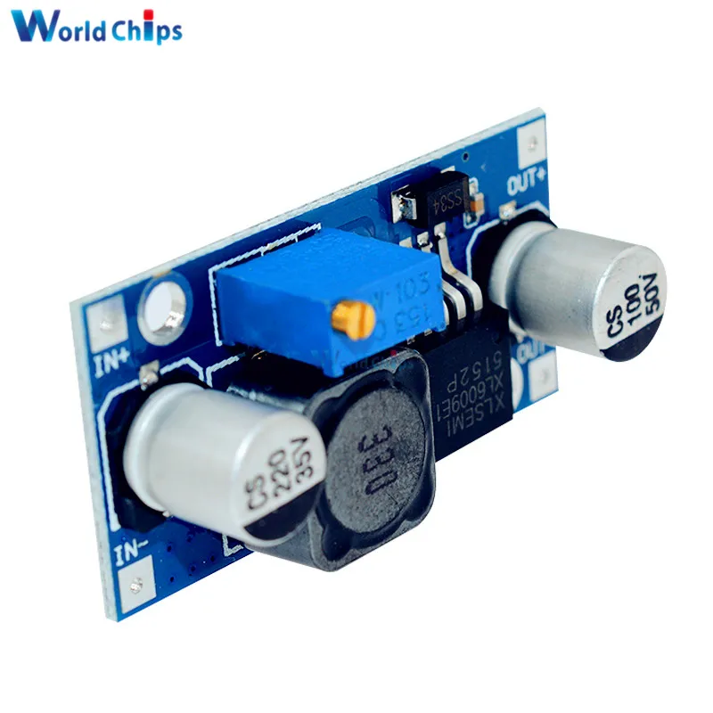 XL6009 DC Booster шаг вверх модуль Преобразователь мощности Выход регулируется Супер