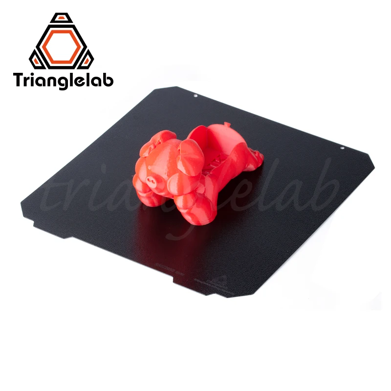 Trianglelab 220X220 двухсторонний текстурированный PEI пружинный стальной лист с