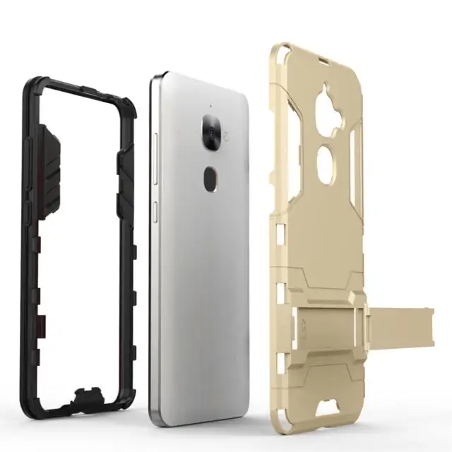 Чехол для LeTV Coolpad Cool 1 двойной силиконовый Жесткий чехол ПК Le Eco Le2 Pro LeEco 2 X527 s S3 X622 X626