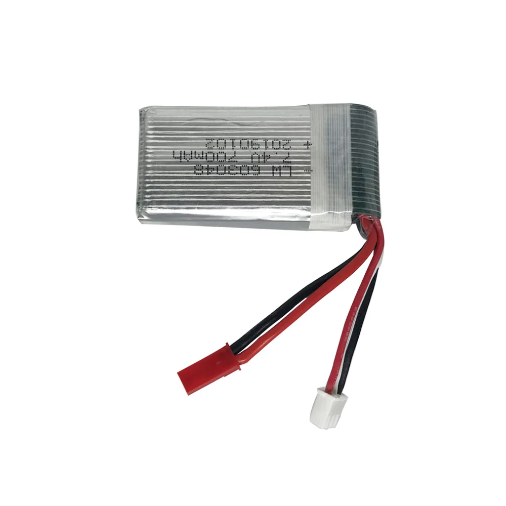 Аккумулятор Lipo для MJXRC X600 F46 X601H JXD391V 7 4 В 700 мАч 2S литий полимерный аккумулятор с