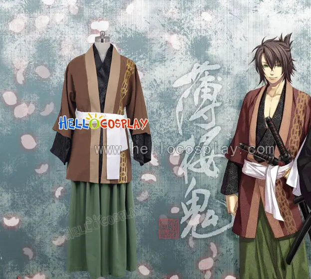 Hakuouki Shinsengumi Kitan Okita Soji Cosplay H008|shinsengumi cosplay|cosplay hakuouki |