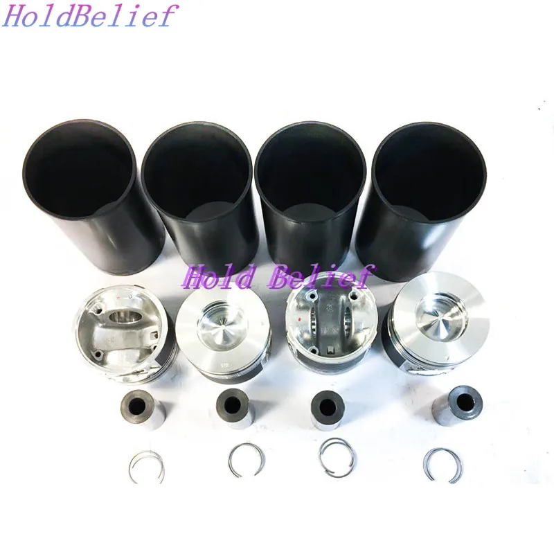 

Piston Ring Set 8-98017166-0 Cylinder Liner Set For Isuzu Engine Rebuild Kit 4HK1 4HK1T Free Shipping