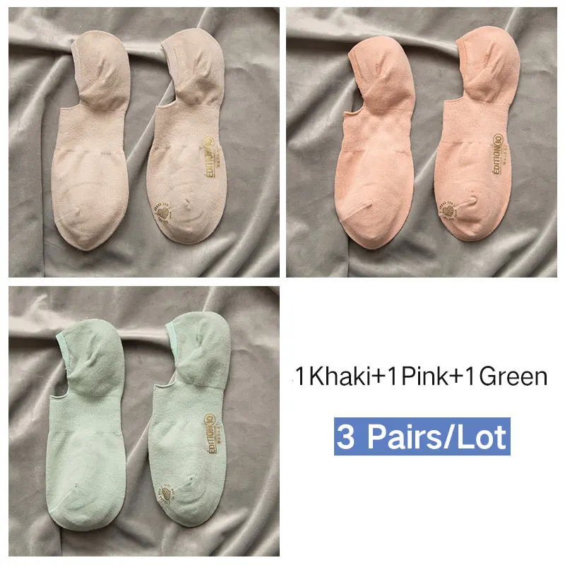 J-BOX, 1, 3 пар/лот, женские летние забавные носки, милые корейские короткие носки с сердечками в стиле Харадзюку - Цвет: JBPM19-2