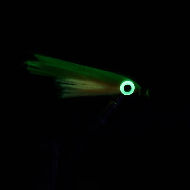 6Color Assorted Royal Sissi Luminescent Minnow Fiber for Fly Tying Glow in the Dark Materials