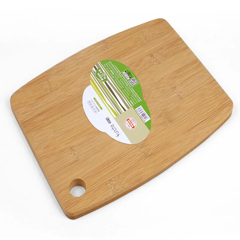 Милая овальная разделочная доска из натурального бамбука Защита окружающей
