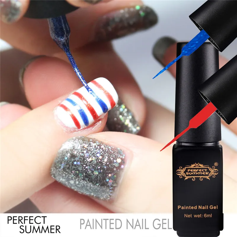 Лидер продаж УФ гель для ногтей окрашенная ручка дизайна инструмент творчества с