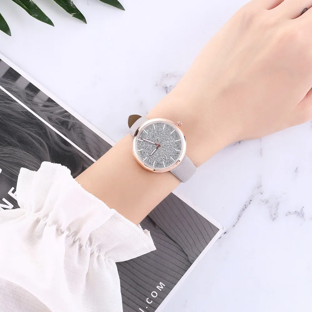 

women watches Vansvar Fashion Mesh Watches Women's Watches Casual Quartz Analog Watches gift relogio feminino Dress Christmas *A