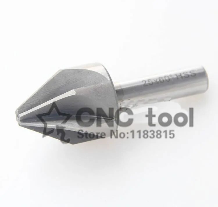 

1pcs 6mm-50mm 60 Degree HSS Chamfer Cutter Chamfering Drilling Mill Drill Set Milling Cutting Tool(6/8/10/16/20/25/30/40/50mm)