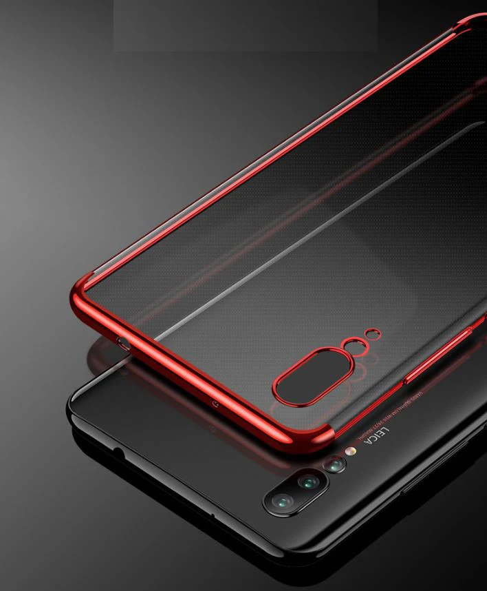 1 шт. чехол для huawei Коврики 30 20 10 9 pro Lite P20 P10 P9 Honor V10 V9 чехол Роскошный прозрачный чехол из термополиуретана и силикона чехол с металлическим эффектом чехол