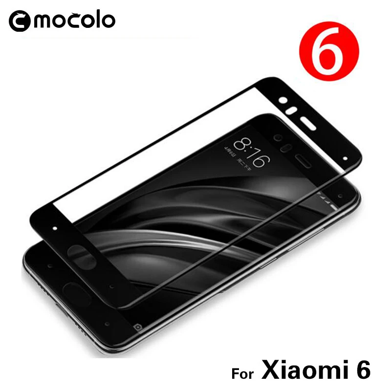 Закаленное стекло Mocolo для Xiao mi 6 mi 6 m6, защита на весь экран 9 H, защитная пленка, полное покрытие для Xiao mi 6 mi 6 mi 6, стекло