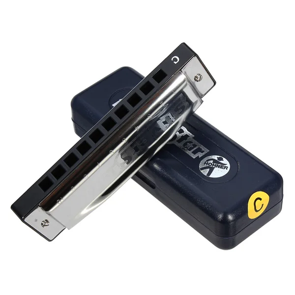 Серебряная Звезда HOHNER C Ключ 10 отверстий Блюз Джаз губная гармоника орган с