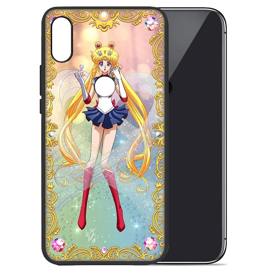 IYICAO cute Sailor Moon Soft Case for Xiaomi Redmi Go Note 5 6 7 Pro 5A Prime 4 4X Phone |