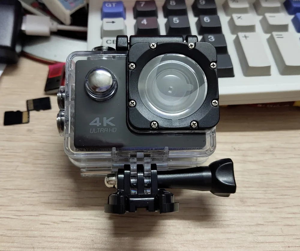 5 pcs H9R, 5 pcs F60 4K action cameras, DHL shipping