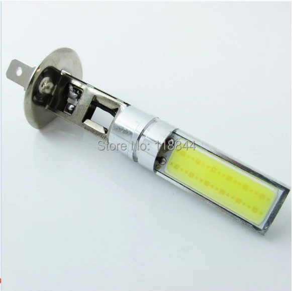 Автомобильные противотуманные фары высокой мощности H1 2 светодиода COB дневные