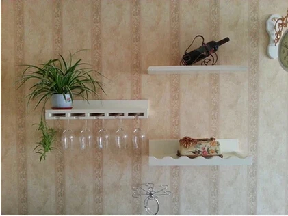 Дерево винный шкаф моды вино подстаканник настенный Мода барная стойка