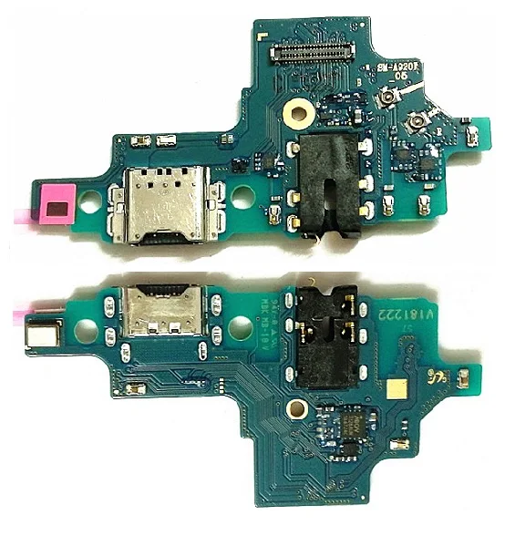 5 шт. для Samsung A9 2018 A920 A920F SM-A920F USB зарядное устройство док-порт Соединительная Плата