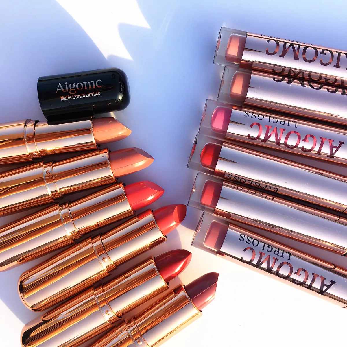 Новая брендовая жидкая матовая губная помада легко носить с длительным блеском