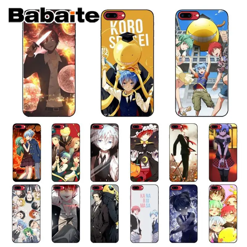 Babaite Новое поступление черный чехол для мобильного телефона iPhone X XS MAX 6 6s 7 7plus 8 8Plus 5