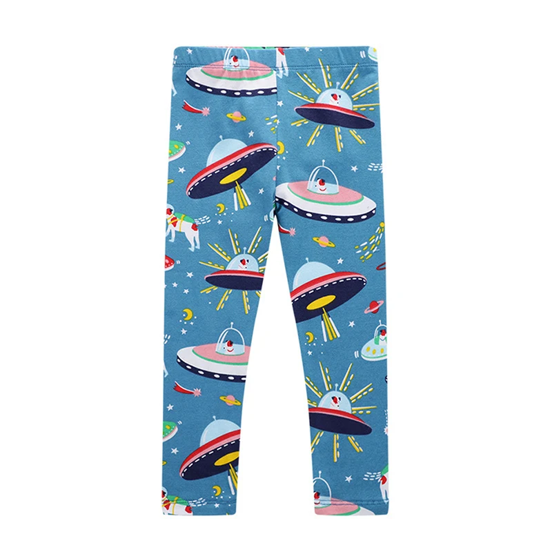 Girls Legging E Модные эластичные леггинсы для маленьких девочек брюки для малышей детские штаны обтягивающие легинсы с цветами и рисунком фламинго на весну и осень - Цвет: Girls Legging E