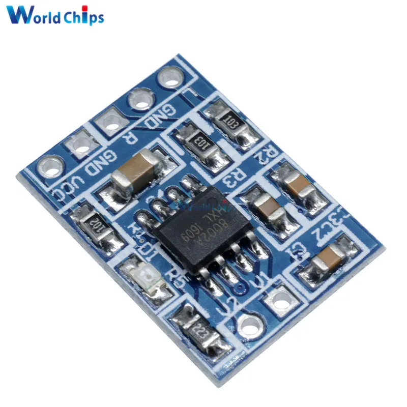 Плата усилителя мощности HXJ8002 2 шт. заменяемая PAM8403 мини модуль голосового звука 5