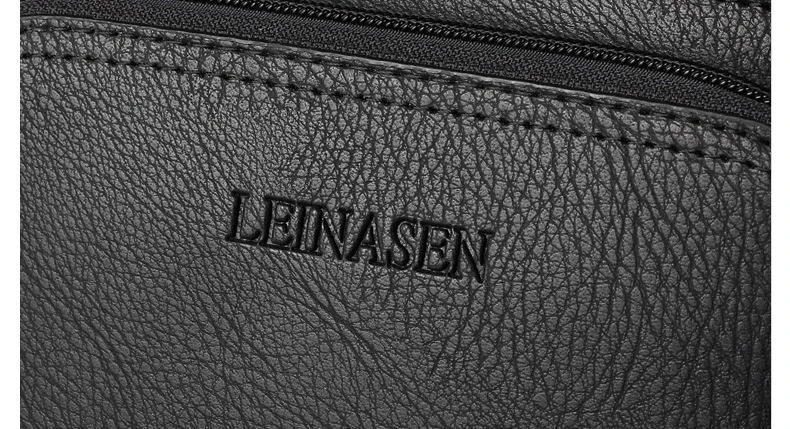Бренд LEINASEN, мужские винтажные сумки на плечо, большая вместительность, много цветов, кожа, Повседневная сумка через плечо, модная сумка