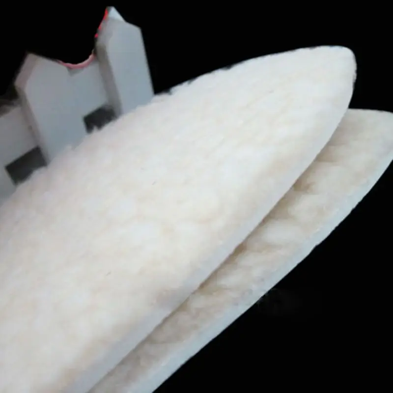 Зимние шерстяные теплые стельки с подогревом для мужчин и женщин