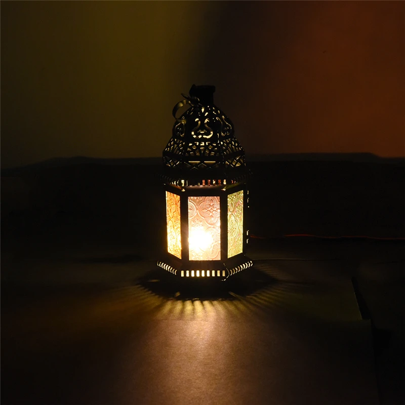 Классический марокканский декор подсвечники стеклянный подсвечник светильник