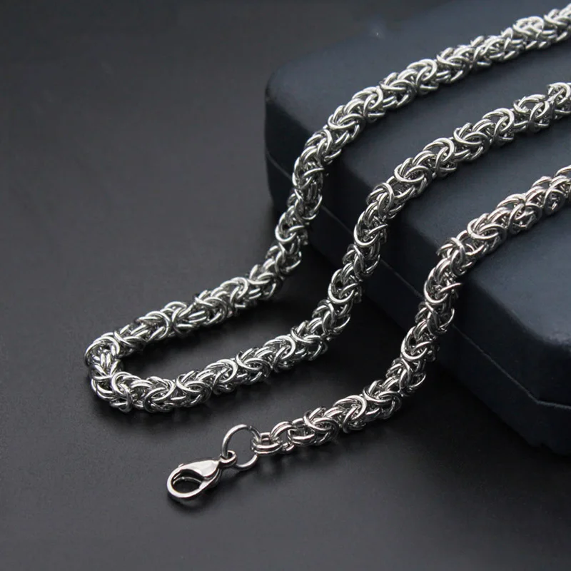 

8.8mm width Luxury Fashion Necklace Charm Style Long Necklace Chain Women Men Father's Day Jewelry Gift