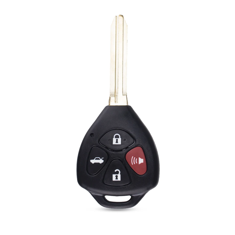 DANDKEY 3 4 кнопки чехол для дистанционного ключа Toyota Camry Corolla Avalon Venza 2007 2008 2009 2010 2011 2012