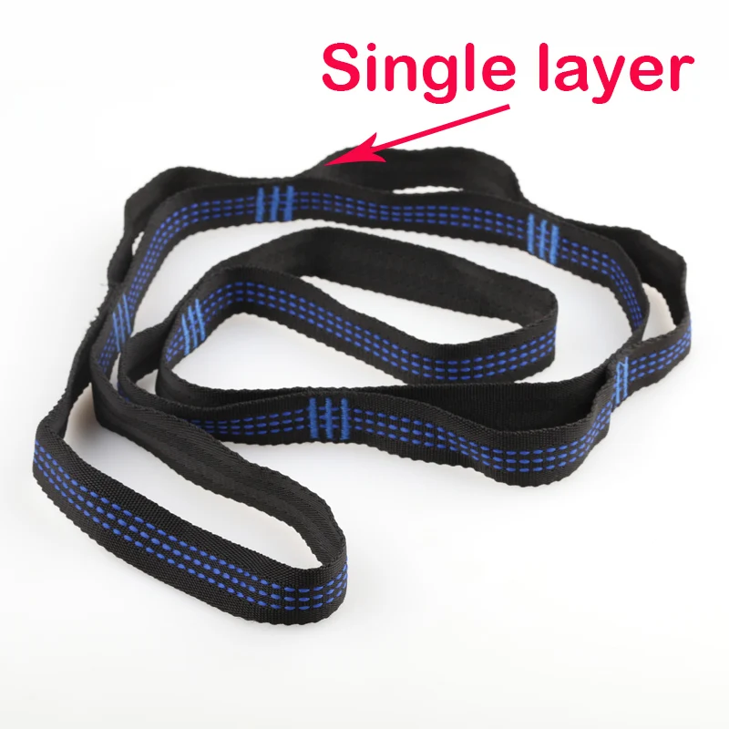 Single layer blue Ленты для йоги, Антигравитационные воздушные аксессуары для гамака, хризантема, скакалка, эластичный пояс - Цвет: Single layer blue