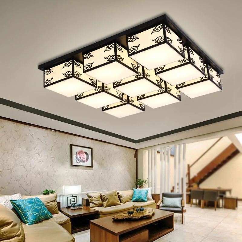 Потолочный светильник в китайском стиле для столовой современный потолочный