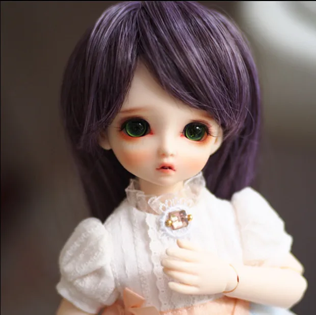 2018 Новое поступление 1/3 1/4 1/6 Bjd SD кукла фиолетовый длинный большой волнистый