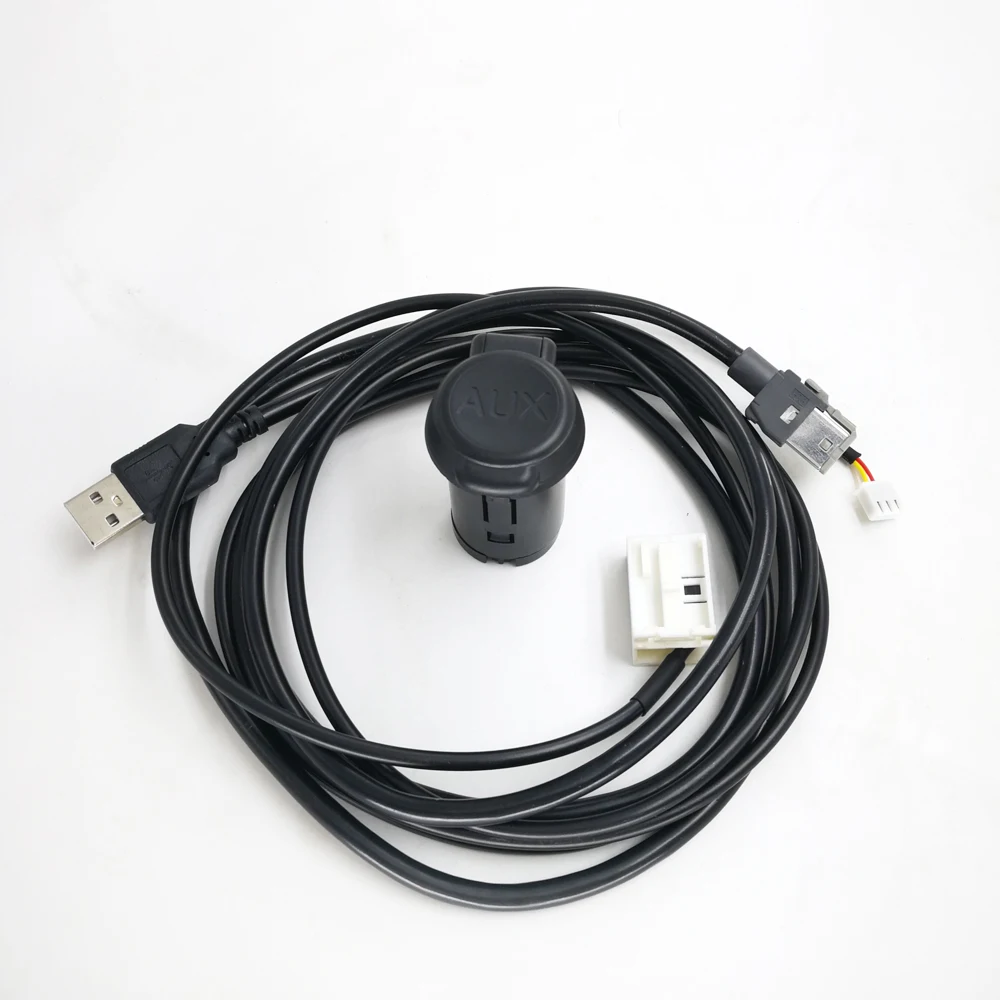 Biurlink RD43 RD45 завод стерео AUX IN USB переключатель панель AUX/USB аудио провод адаптер для