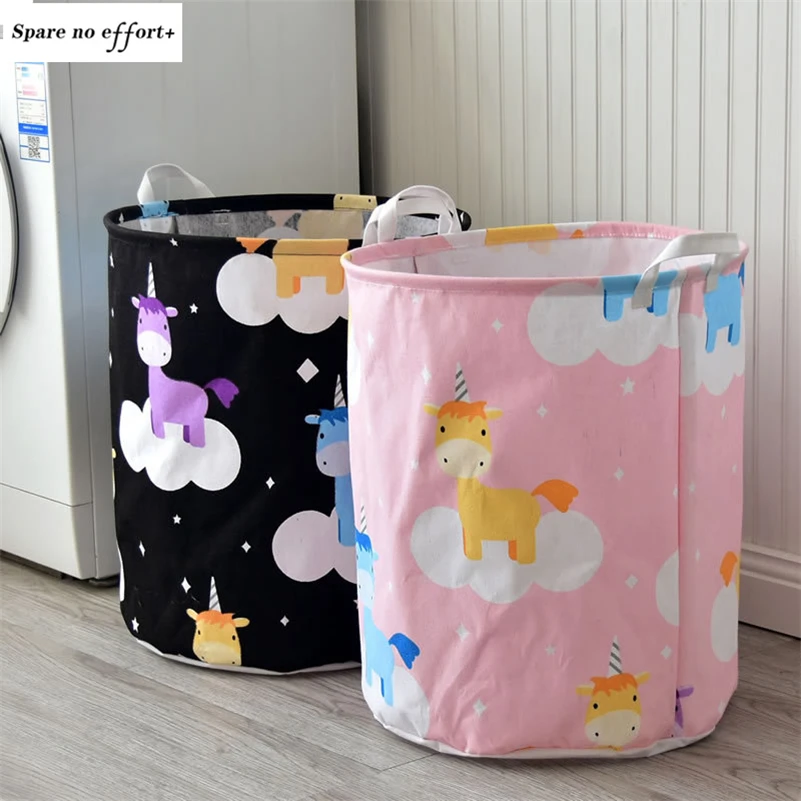 Корзина для стирки 50*40 см большая корзина хранения игрушек органайзер грязной