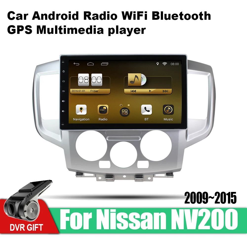 Автомобильный мультимедийный плеер ZaiXi Android GPS для Nissan NV200 2009 ~ 2015 автомобильная