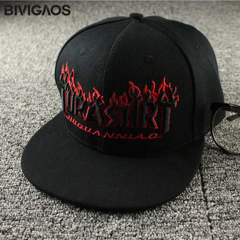 Новинка Swag TURASHRT Flame Letters вышивка мужская бейсболка хип хоп кепки черные Bone Snapback