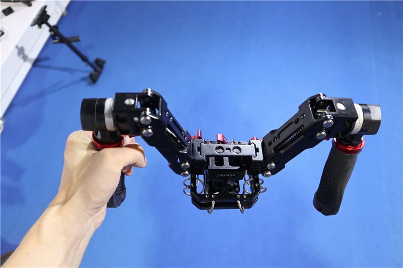 Hontoo пружинный рычаг Gimbal Steadicam Стабилизатор Поддержка для DJI ROIN Zhiyun Crane 2 TILTA G2 3-осевой портативный монопод с шарнирным замком