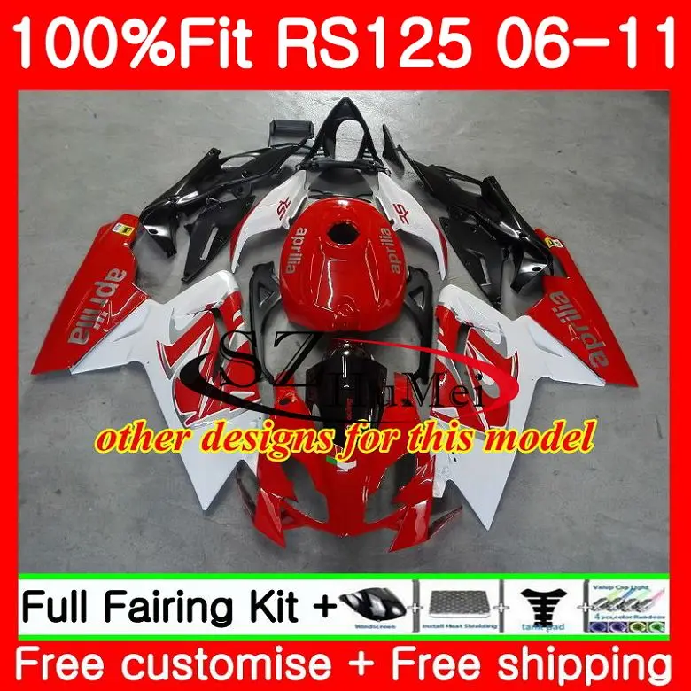 Инъекция для Aprilia RS 125 RS125 Repsol red 06 07 08 09 10 11 80SH20 RS4 RSV125 2006 2007 2008 2009 2010 2011