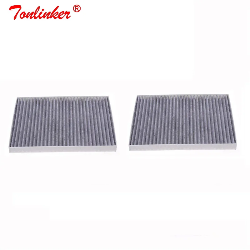 2 Pcs Cabin Filter Салонный фильтр 97133-2F010 для KIA Carniva 2,2 2,9 CRDi 2,7 2006-/Cerato 1,5 1,6 2,0 CRDi 2005/железо добывающей промышленности Sorento II XM 2,0 2,2 2.4L 2009 - Цвет: 2 Pcs Cabin Filter