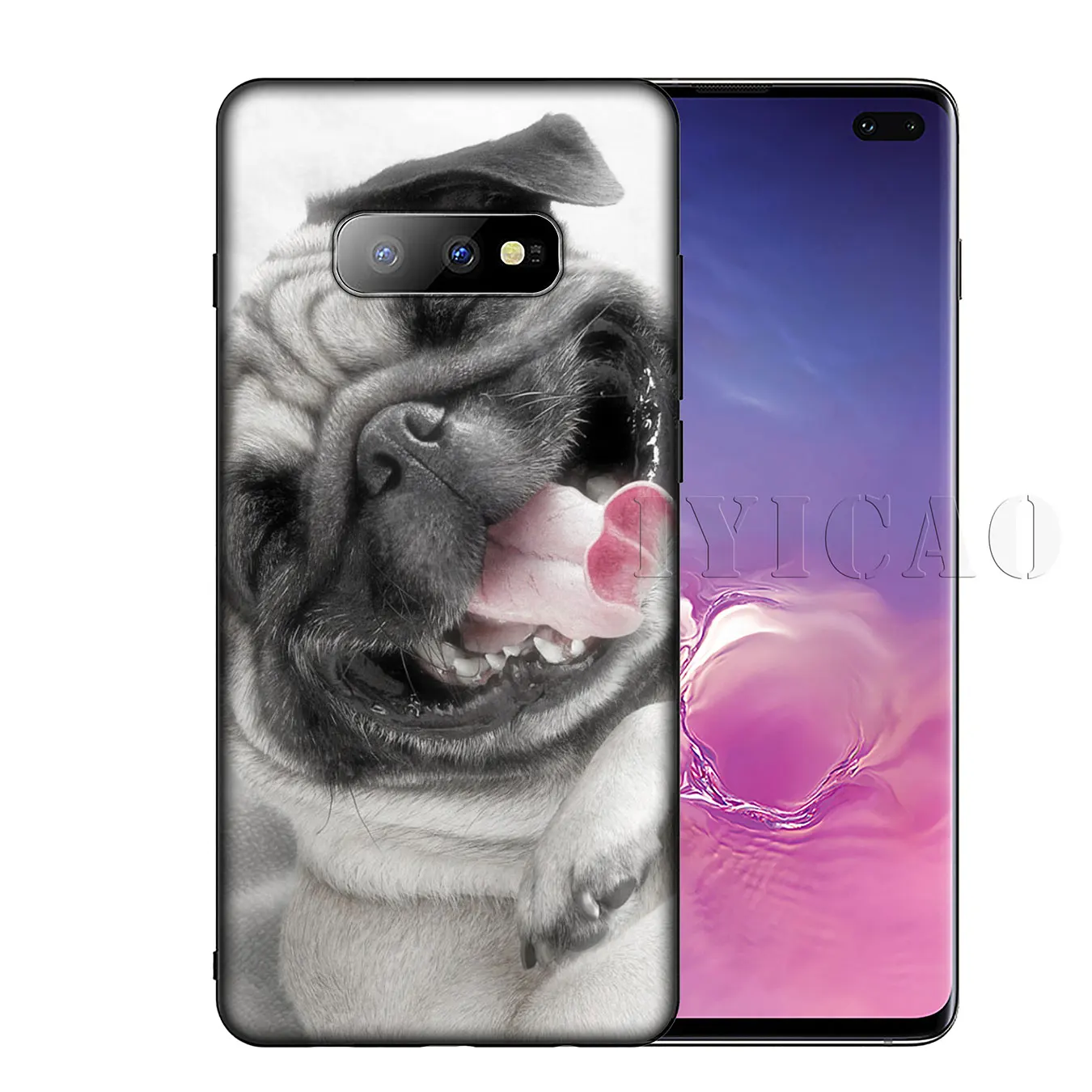 IYICAO Мягкий силиконовый чехол для Samsung Galaxy S20 Ultra S10 Lite S9 S8 Plus S6 S7 Edge S10e |
